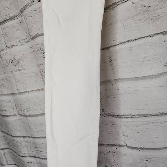 J. Crew Cotton Blend Ankle Toothpick Skinny Denim Jeans White Size 24 - Picture 4 of 11